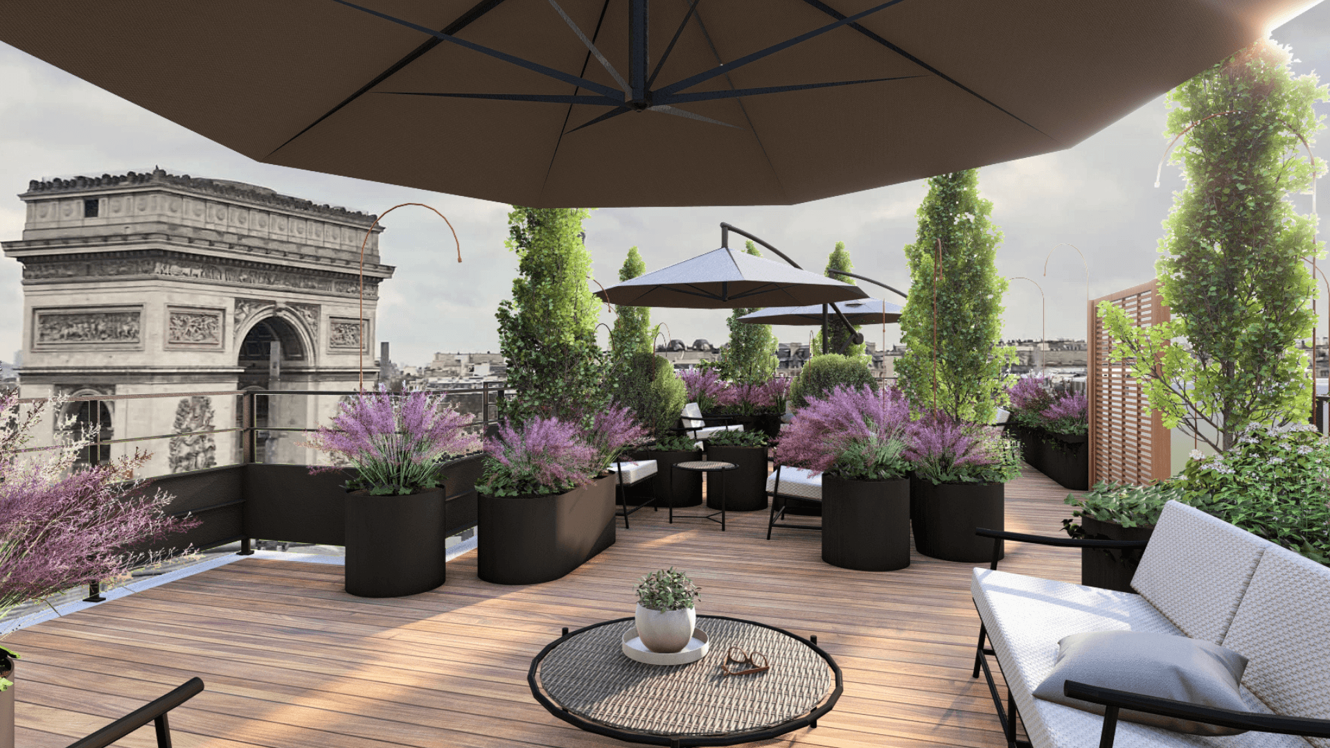 Sur les toits de Paris